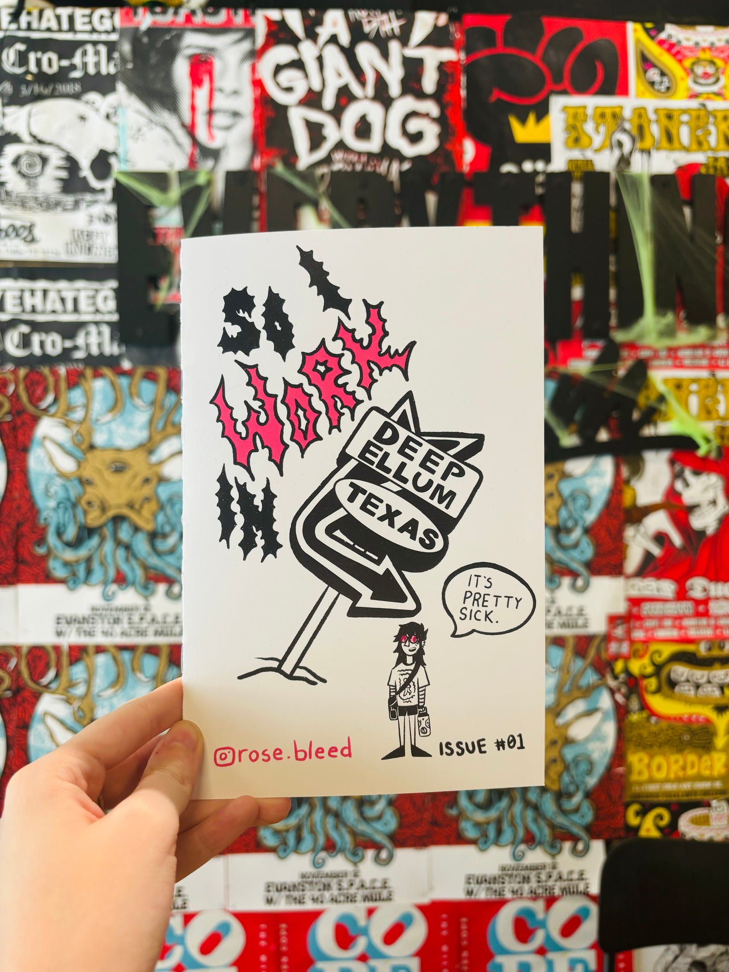 “So I Work in Deep Ellum” Zine