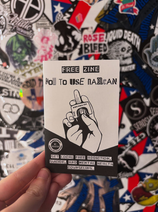 FREE ZINE How to Use Narcan