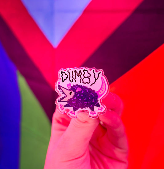 Dumby Possum Pin