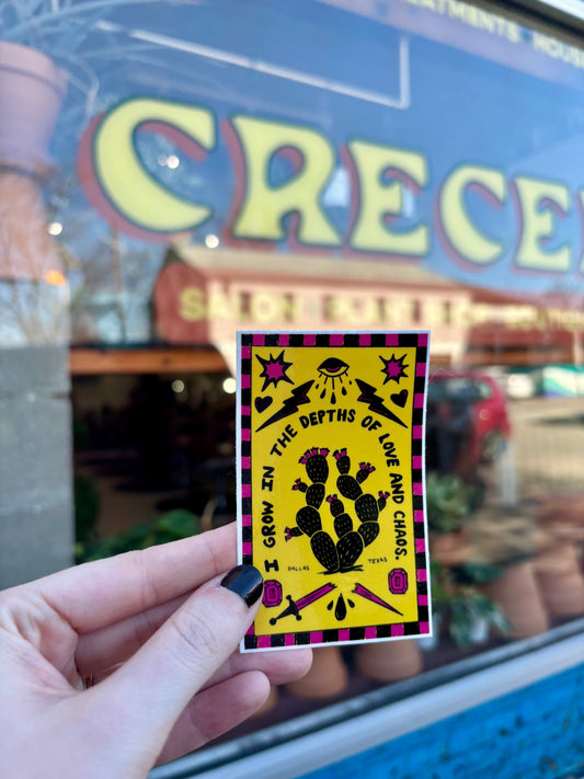 Love & Chaos Sticker